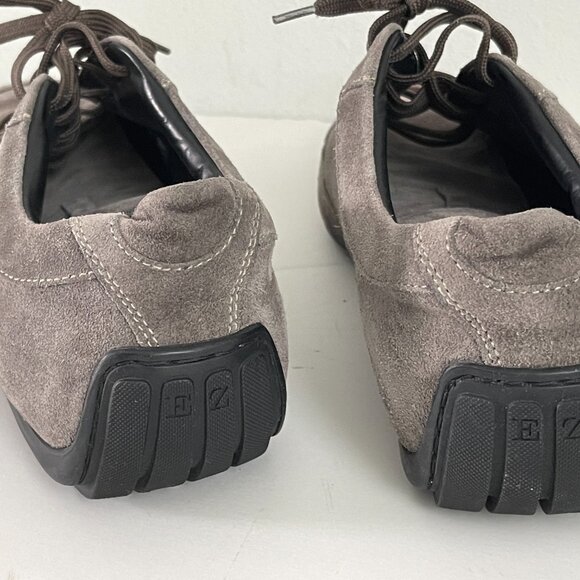 Ermenegildo Zegna shoes Men's suede shoes size 9 made in Italy - Picture 9 of 10